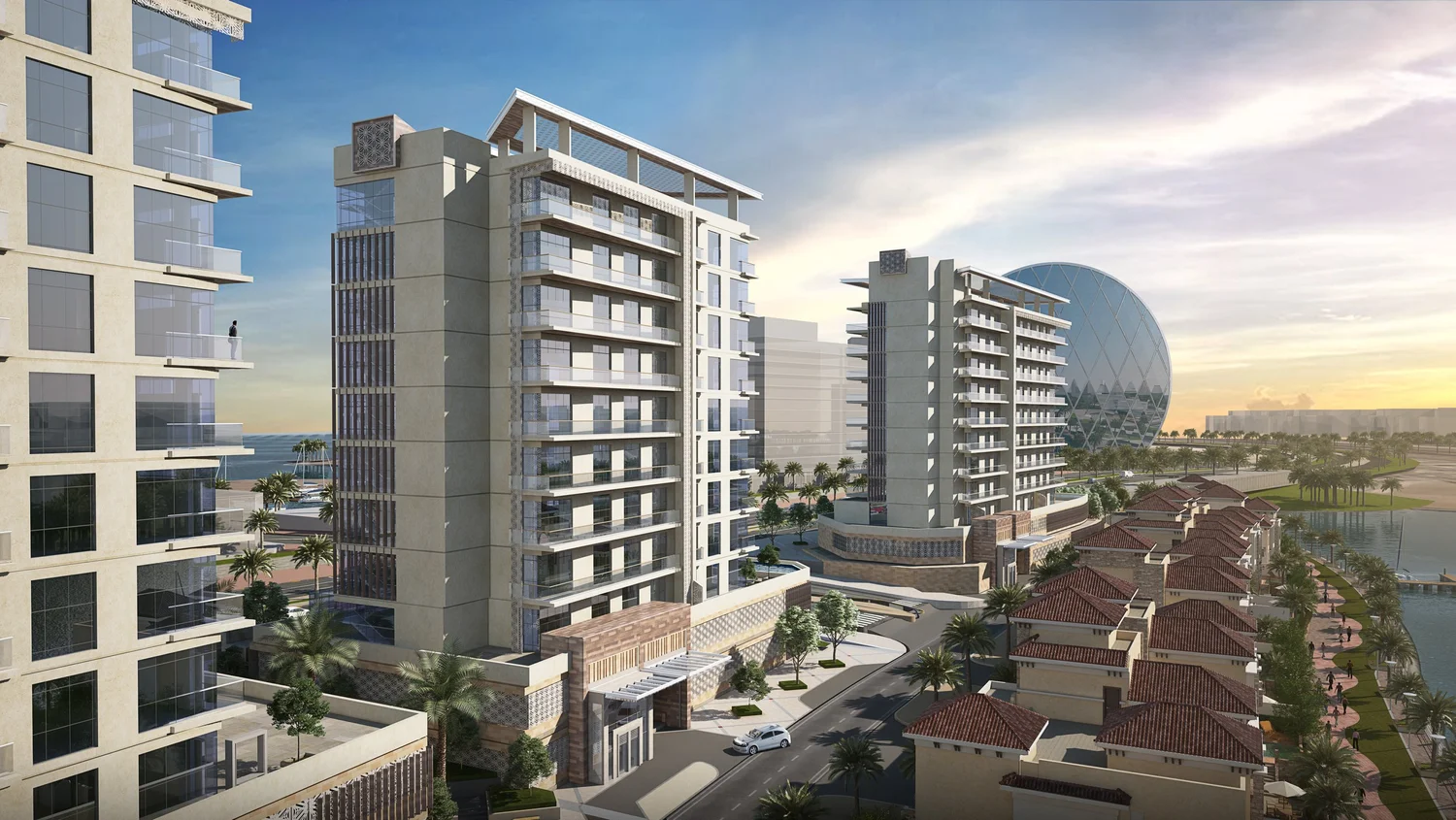 Luluat Marina at Al Raha Beach